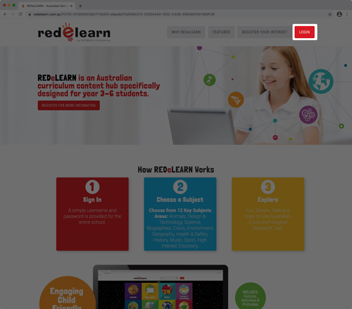 REDeLEARN How-To Guides - Student Login